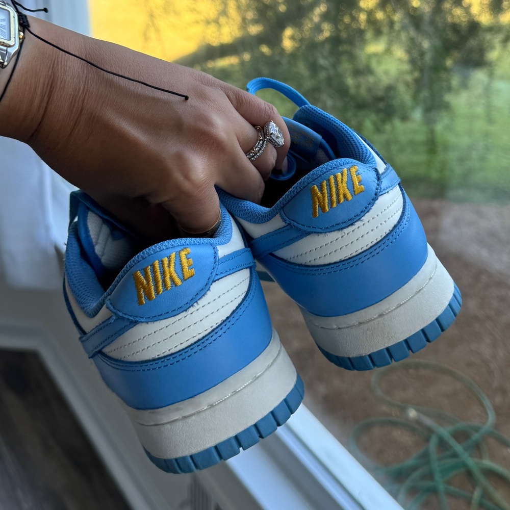 Nike dunk low coast blue white 7.5 women’s sneaker’s - Picture 5 of 7